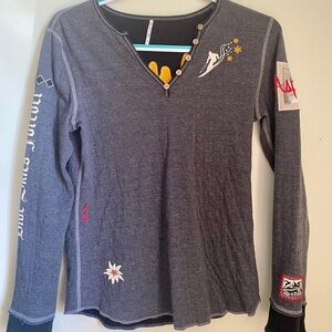 Alp N Rock Charcoal Aspen Long Sleeve Top